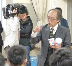 写真：公開授業の様子